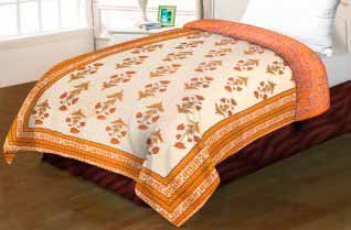Single Bed Cotton Razai Multicolor 60x90-Jaipur Wholesaler