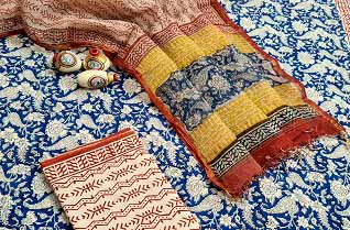salwar suits cotton Fabric with kota zari dupatta-Jaipur Wholesaler